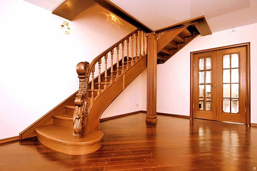 Деревянные Лестницы Фото
